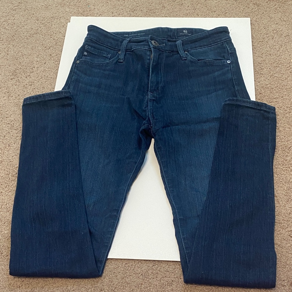 AG Adriano Goldschmied Dark Blue Skinny Jeans